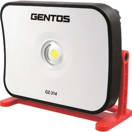 ☆GENTOS/ジェントス GZ-314 充電式ＣＯＢ ＬＥＤ高出力型投光器 Ganz314 6000ルーメン 耐塵・防滴（IP64準拠） AC電源・充電池兼用 コード(2459554)のサムネイル