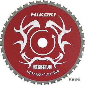 �y���[���֑Ή��z��HiKOKI/�����H�@�@0032-5635�@CD7SA�p�`�b�v�\�[�J�b�^�[�@��|�ޗp�@180mm×20�@38���n