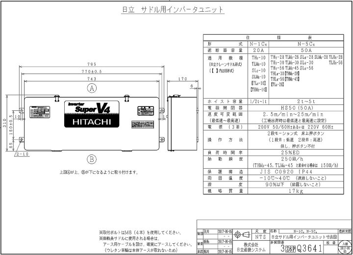 楽天市場】【代引き不可】【法人向け】☆日立産機 N-5C4 サドル用 