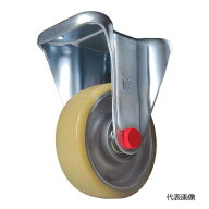 ☆ナンシン　SKMS-100-UFM　SKMS-150-UFM　AGV牽引用キャスター　固定　高反発ウレタン