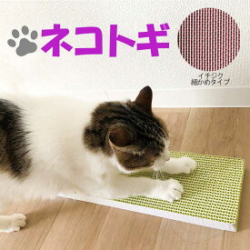 ☆ペットアドバンス　紙製つめとぎ　ネコトギ　細かめタイプ (イチジク／赤色) 　ネコ　爪とぎ　【返品交換不可】
