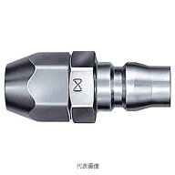 ☆日東工器　65PN　プラグ　ナットカプラ(鋼鉄)　φ6.5×φ10