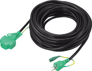 ☆TRUSCO/トラスコ中山 トリプルポッキン極太ソフト電線 黒  TTP-20E(BK)  コード(2562537)