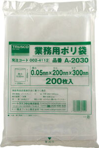 TRUSCO/gXRR@A-2030@^|܁@c300X200Xt0.05@200@@@R[hi0024112j