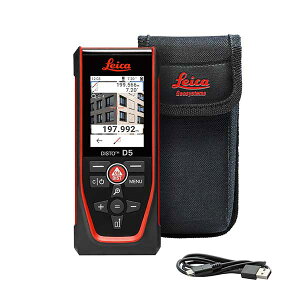 ☆ライカ/タジマ DISTO-D5BT レーザー距離計 ライカディスト D5 測距範囲: 0.05m〜200m (ブルートゥース搭載)