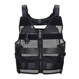 【予約注文・12月中旬以降出荷予定】☆TAJIMA/タジマ　SFVELBK　セフベスト　L　黒　収納ベスト