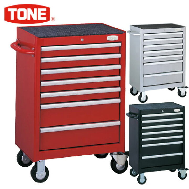 楽天市場】【代引き不可】☆TONE/トネ WS207S ローラーキャビネット 