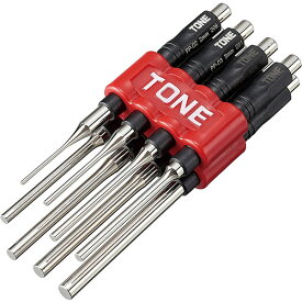 ☆TONE/トネ　PP800P　ピンポンチセット（8本組　先端径2mm・3mm・4mm・4.5mm・5mm・6mm・7mm・8mm)　PP-800P