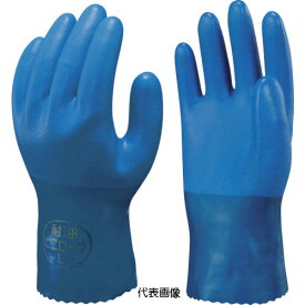 ☆ショーワ　NO650-L10P　耐油ビニロ−ブ　Lサイズ　10双パック　作業手袋　塩化ビニール手袋(裏布付)　まとめ買い　　　コード（3563316）