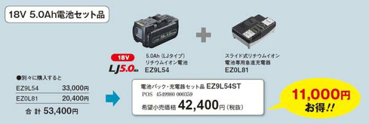 楽天市場】パナソニック(Panasonic) 工事用充電LEDマルチ投光器 5.0Ah 