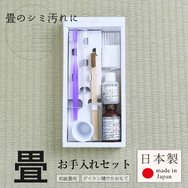 畳 汚れ 掃除 お手入れ 【ダイケン健やかおもて お手入れセット】 ユニット畳 シミ 拭き掃除 和紙表 掃除 掃除道具 メンテナンス