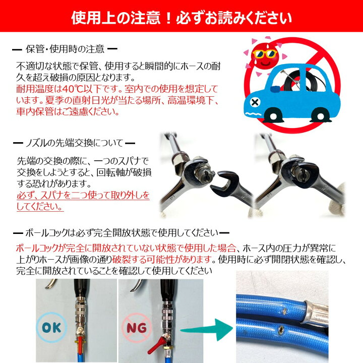 楽天市場】キョーワ KYC-20A 専用 エアコン洗浄 ノズル ガン キット 6 