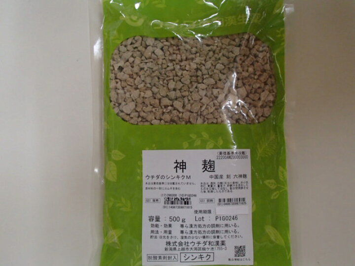 楽天市場】【生薬】神麹（しんきく・シンキク）刻 500g (韓国産)【安心 