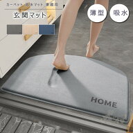 玄関マット低反発ラグマット カーペット 吸水マット 屋外 室内 洗える 玄関ラグ 吸水 柔らかい 滑り止め…