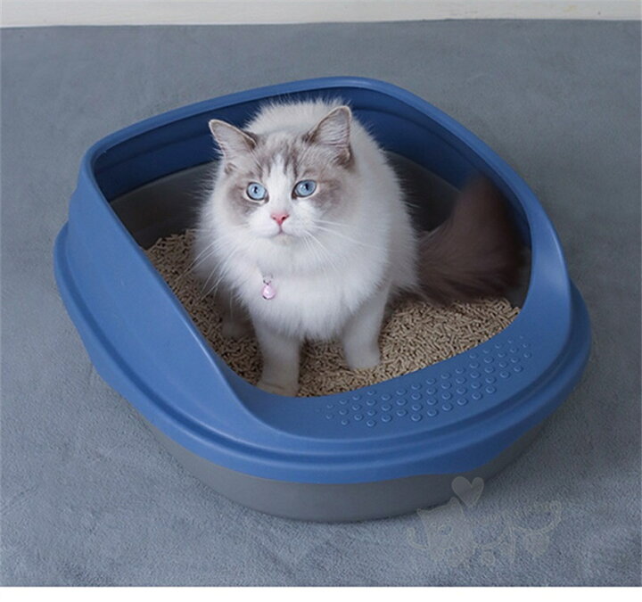 楽天市場 猫トイレ 掃除のしやすいネコトイレ猫用 フード付き 本体 猫用トイレ用品 おしゃれ 人気 ペットトイレ Koutorin