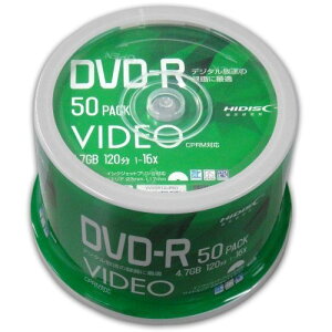 DVD-R ^p CPRM 50 HI-DISC VVVDR12JP50