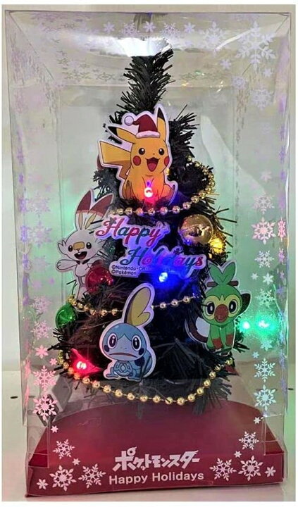 楽天市場 ポケモン クリスマスツリー ピカチュウ グッズ リリック ポケモン Xmas ミニツリー 21cm Lyric クリスマスツリー Xマス かわいい 可愛い 子ども 男の子 女の子 カワイイ 電池式 連続点灯8時間 小型ツリー ポケットモンスター 送料無料 北海道 沖縄 離島は