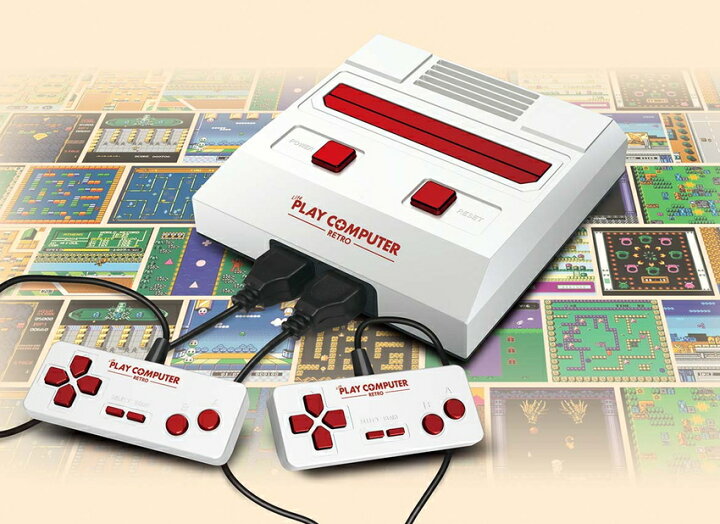 楽天市場】ライト プレイコンピューターレトロ 本体 互換機 FC互換 