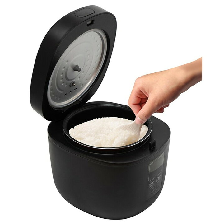 楽天市場】炊飯器 ROOMMATE 4合多機能炊飯器 グルメ炊き ブラック 
