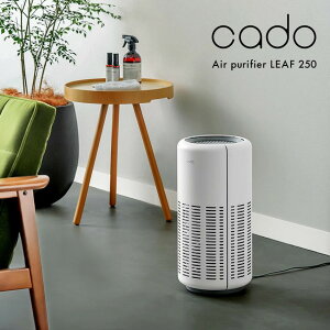 C@ 21 cado LEAF 250 zCg AP-B250-WH EBX PM2.5 ԕ Jr zR nEX_Xg \ tB^[ 360x  ȒP C ^ ƒp q Q Jry