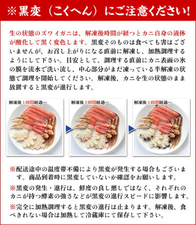 2箱購入で1箱おまけ⇒合計3箱(2.1kg)が送料無料10,800円!4箱なら2箱おまけ!楽天年間ランキング2018食品1位受賞!【お刺身OK】カット生ずわい蟹700g(総重量約1kg)カニかに蟹