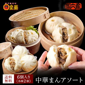 ＼送料は当店が負担します！／ お試し中華まん 食べ比べセット【各種2個／6個入り】 豚まん 神戸牛 肉まん 肉まん 中華まん 豚まん 神戸牛 点心 肉汁 牛肉 豚肉 個包装 中華 中華惣菜 本格中華 ギフト 詰め合わせ お取り寄せ グルメ プレゼント 送料無料 買いまわり 皇蘭