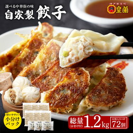 【自家製餃子が総量1.2kg＆1000円相当おまけ付き！】72粒 皇蘭餃子 餃子 ぎょうざ ギョウザ ギョーザ 冷凍餃子 冷凍 大容量 業務用 詰め合わせ 送料無料 国産 簡単 食品 惣菜 中華 焼餃子 水餃子 豚肉 惣菜 点心 グルメ ギフト 冷凍食品