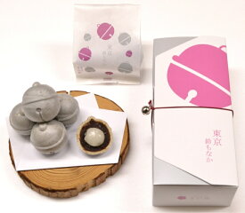 東京鈴もなか4袋入 東京みやげ もなか 最中 和菓子 手土産 贈答 東京 お土産 お菓子 贈り物 お礼 お祝い おしゃれ プレゼント ギフト 和スイーツ お菓子ギフト（2026年4月TV紹介　グランスタの店長101人が選んだ手土産スイーツ2位）