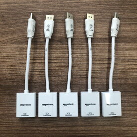 【I変換アダプタ 】 DisplayPort TO HDMI変換アダプタ　変換用アダプター 耐久性 Amazonベーシック