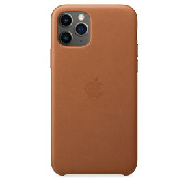 【純正】【アップルスマホケース】 アップル apple レザーケース　本革 カバー iPhone 11 Pro Max ブラウン レザー Saddle Brown MX0D2ZM/A　純正ケース 送料無料