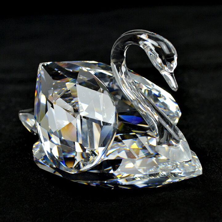 楽天市場】SWAROVSKI スワロフスキー クリスタル スワン フィギュリン 