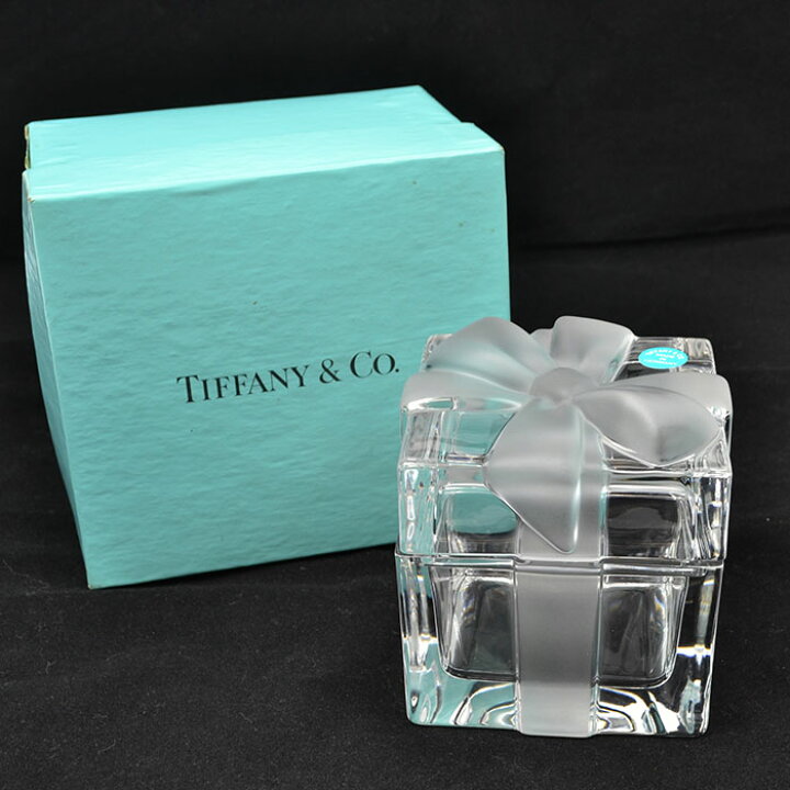 楽天市場】TIFFANY&Co. ティファニー ガラスケース ジュエリーケース 