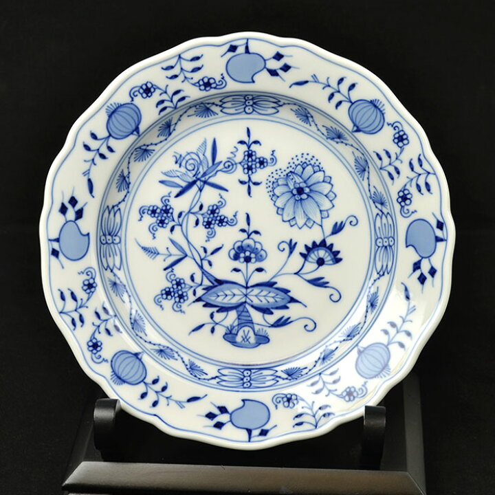 楽天市場】Meissen マイセン ブルーオニオン プレート 18cm お皿 