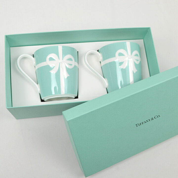 楽天市場】Tiffany&Co. ティファニー ブルーボックス マグカップ ペア 