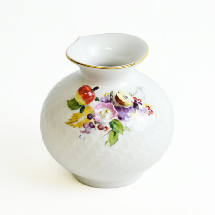 楽天市場】Meissen マイセン 波の戯れ 花瓶 フラワーベース フルーツ 