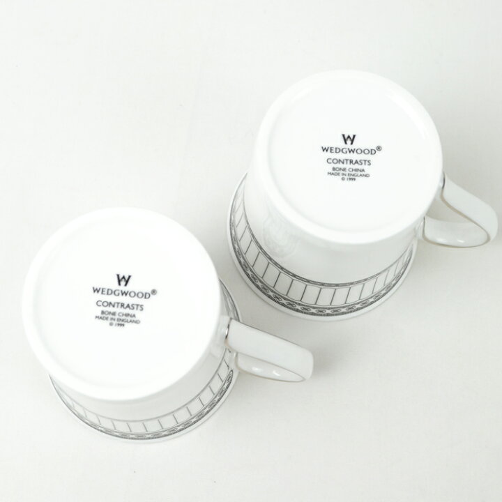 楽天市場】WEDGWOOD ウェッジウッド コントラスト マグカップ ペア 2点 