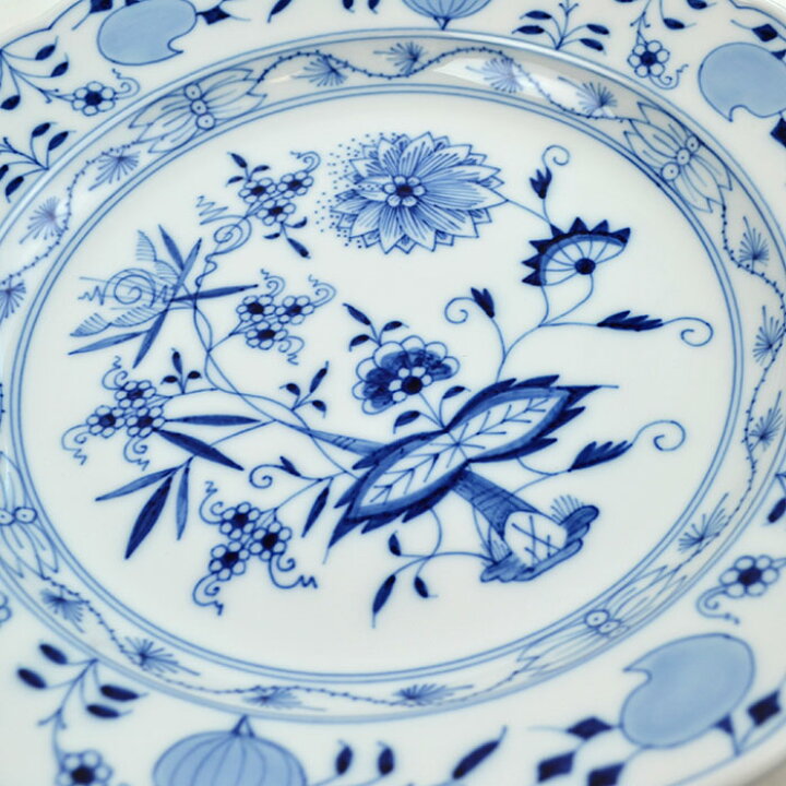 楽天市場】マイセン Meissen ブルー オニオン プレート 25cm 食器 磁器 