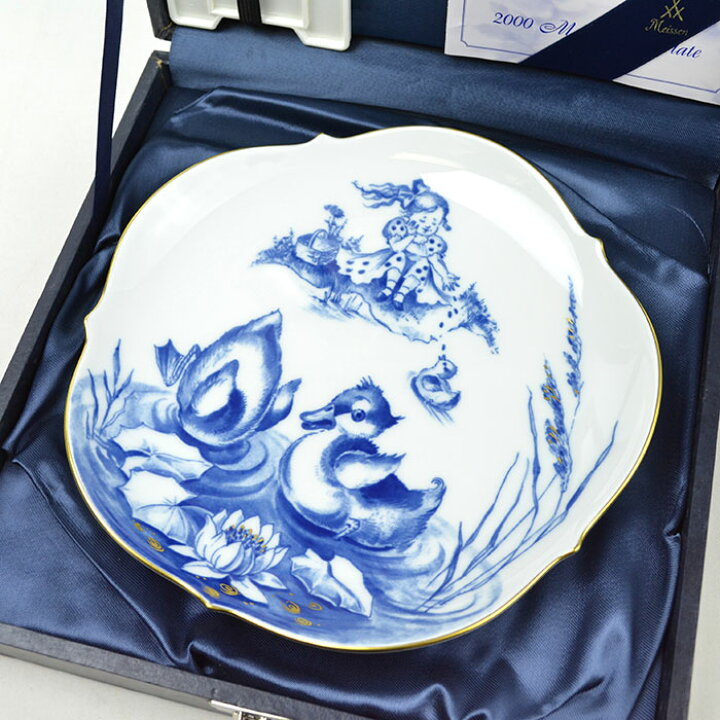 楽天市場】Meissen マイセン メモリアルプレート 2000 ＜アヒルが 