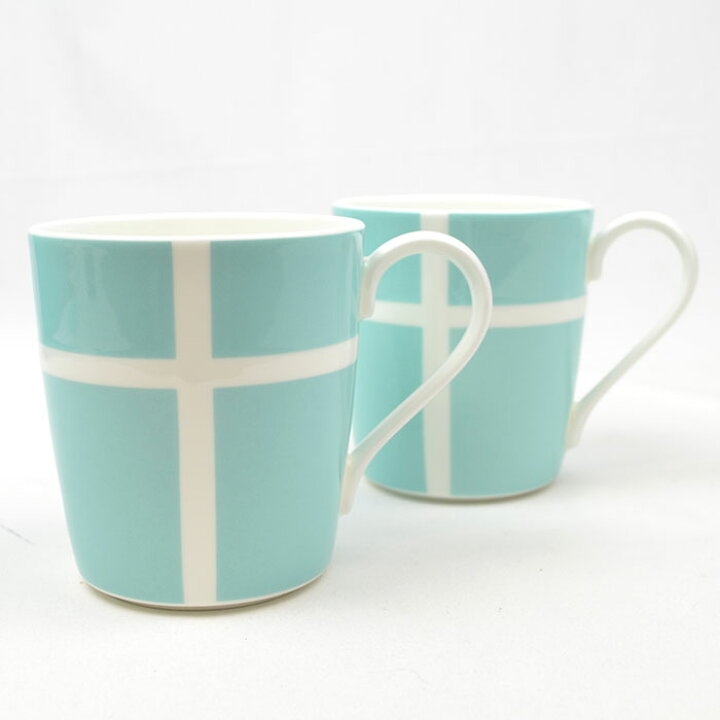 楽天市場】Tiffany&Co. ティファニー ブルーボックス マグカップ ペア 