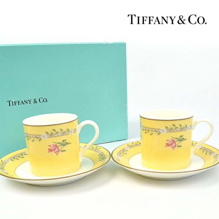 楽天市場】Tiffany&Co. ティファニー ピンクチューリップ カップ 