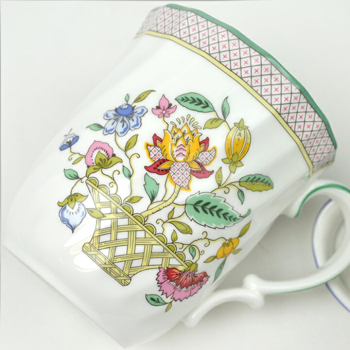 楽天市場】MINTON ミントン ハドンホール トレリス マグカップ 2点 