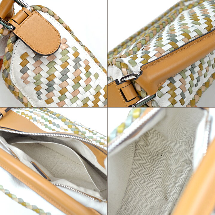 楽天市場】LOEWE ロエベ パズルバッグ 編み込み 2WAY ショルダーバッグ 