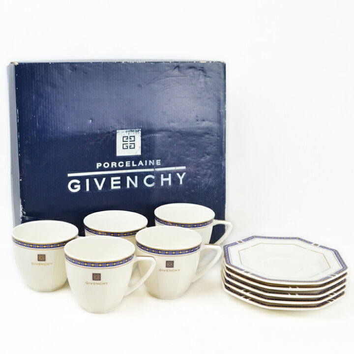 楽天市場】Givenchy ジバンシィ コーヒーカップ＆ソーサー 5客 5点 