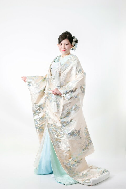 楽天市場】レンタル 白無垢 色打掛 打掛 iro024 結婚式 結婚 白 