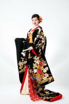 楽天市場】黒地 色打掛 レンタルの通販