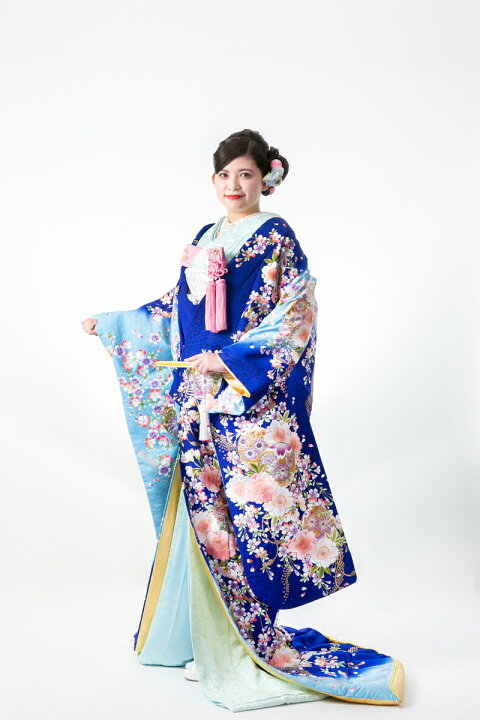 楽天市場 レンタル 色打掛 打掛 Iro016 青 金 ゴールド ピンク フルセット 和装 和婚 前撮り 花嫁衣装 花嫁衣装セット 婚礼衣装 婚礼 ウェディング ウエディング 高級 貸衣装 衣装レンタル 送料無料 前撮り 写真撮り 神社婚 お色直し ブルー毬に桜 レンタル