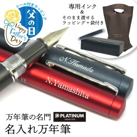 【名入れ無料】TVで紹介 万年筆 豪華ケース入れ プラチナ万年筆 プロシオン PNS-5000 インクカートリッジ付 ギフト ラッピング 手渡し袋付 仮止め包装対応可 入学祝 就職祝 プレゼントに 父の日 母の日 漫画家愛用 摩擦感を残した万能万年筆