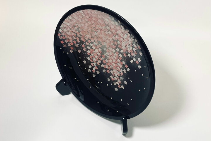 楽天市場】輪島 飾り皿 9.0 桜 日本製 輪島塗 来客 上品 器 漆器 japan 