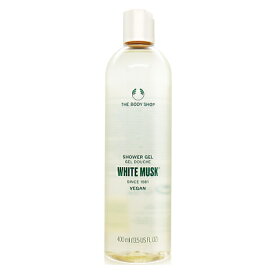 【予告4/25(木)ポイント10倍発生】ザ・ボディショップ THE BODY SHOP ホワイトムスク シャワージェル 400ml 【あす楽】【割引クーポンあり】