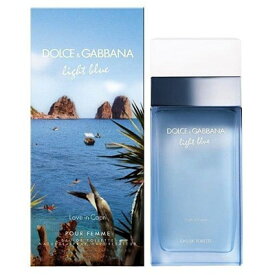 ドルチェ＆ガッバーナ DOLCE＆GABBANA D＆G ライトブルー ラブ イン カプリ EDT SP 100ml 【香水】【あす楽】【送料無料】【割引クーポンあり】